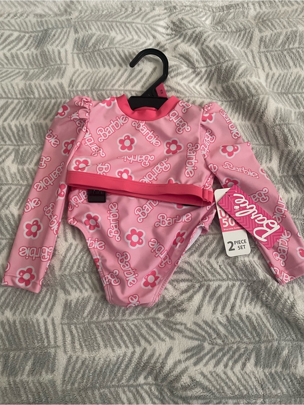 Barbie 18 months 2 peice bathing suite